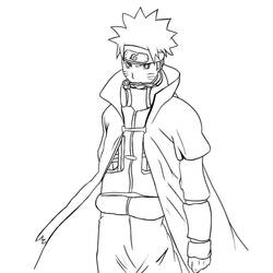 Coloring page: Naruto (Cartoons) #38074 - Printable coloring pages