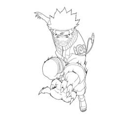Coloring page: Naruto (Cartoons) #38083 - Free Printable Coloring Pages