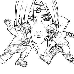 Coloring page: Naruto (Cartoons) #38086 - Free Printable Coloring Pages