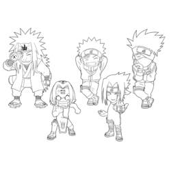 Coloring page: Naruto (Cartoons) #38088 - Free Printable Coloring Pages