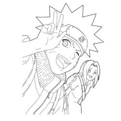 Coloring page: Naruto (Cartoons) #38097 - Free Printable Coloring Pages