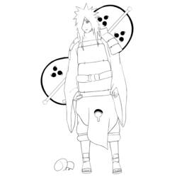 Coloring page: Naruto (Cartoons) #38105 - Free Printable Coloring Pages
