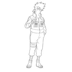 Coloring page: Naruto (Cartoons) #38112 - Free Printable Coloring Pages