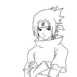 Coloring page: Naruto (Cartoons) #38119 - Free Printable Coloring Pages