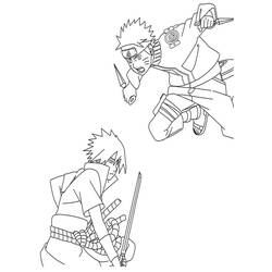 Coloring page: Naruto (Cartoons) #38158 - Free Printable Coloring Pages