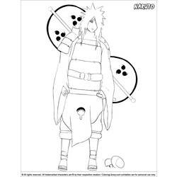 Coloring page: Naruto (Cartoons) #38163 - Free Printable Coloring Pages