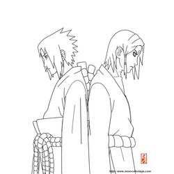 Coloring page: Naruto (Cartoons) #38164 - Free Printable Coloring Pages