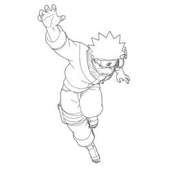 Coloring page: Naruto (Cartoons) #38171 - Free Printable Coloring Pages