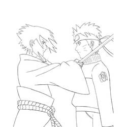 Coloring page: Naruto (Cartoons) #38180 - Free Printable Coloring Pages
