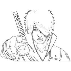Coloring page: Naruto (Cartoons) #38203 - Free Printable Coloring Pages