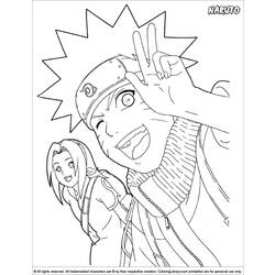 Coloring page: Naruto (Cartoons) #38207 - Free Printable Coloring Pages