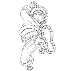 Coloring page: Naruto (Cartoons) #38209 - Free Printable Coloring Pages