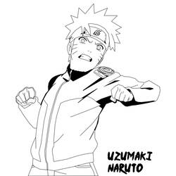 Coloring page: Naruto (Cartoons) #38221 - Free Printable Coloring Pages