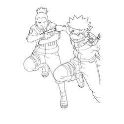 Coloring page: Naruto (Cartoons) #38222 - Free Printable Coloring Pages