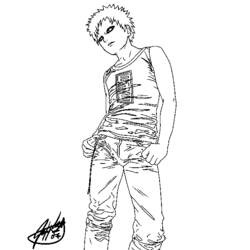 Coloring page: Naruto (Cartoons) #38234 - Free Printable Coloring Pages