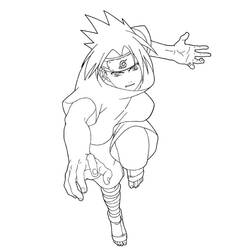 Coloring page: Naruto (Cartoons) #38249 - Free Printable Coloring Pages