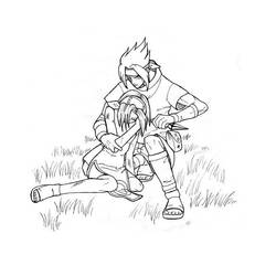 Coloring page: Naruto (Cartoons) #38276 - Free Printable Coloring Pages