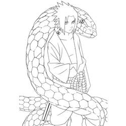 Coloring page: Naruto (Cartoons) #38282 - Free Printable Coloring Pages