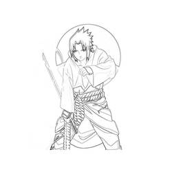 Coloring page: Naruto (Cartoons) #38291 - Free Printable Coloring Pages