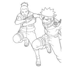 Coloring page: Naruto (Cartoons) #38293 - Free Printable Coloring Pages