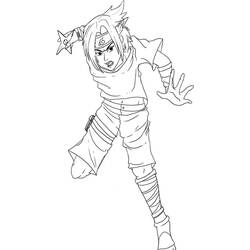 Coloring page: Naruto (Cartoons) #38306 - Free Printable Coloring Pages