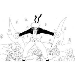 Coloring page: Naruto (Cartoons) #38330 - Free Printable Coloring Pages
