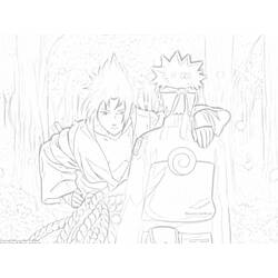 Coloring page: Naruto (Cartoons) #38360 - Free Printable Coloring Pages