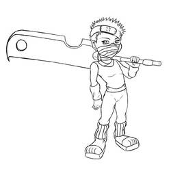 Coloring page: Naruto (Cartoons) #38366 - Free Printable Coloring Pages