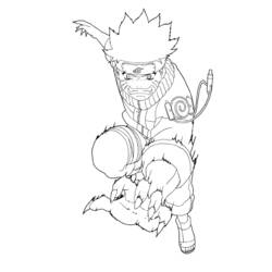 Coloring page: Naruto (Cartoons) #38369 - Free Printable Coloring Pages