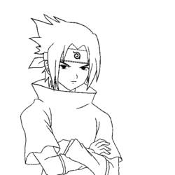 Coloring page: Naruto (Cartoons) #38371 - Free Printable Coloring Pages