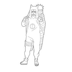 Coloring page: Naruto (Cartoons) #38381 - Free Printable Coloring Pages