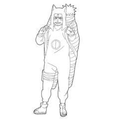 Coloring page: Naruto (Cartoons) #38392 - Free Printable Coloring Pages