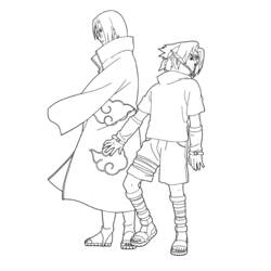 Coloring page: Naruto (Cartoons) #38393 - Free Printable Coloring Pages