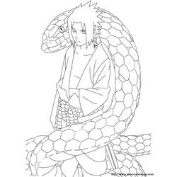 Coloring page: Naruto (Cartoons) #38395 - Free Printable Coloring Pages