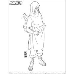 Coloring page: Naruto (Cartoons) #38396 - Free Printable Coloring Pages