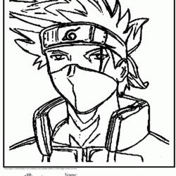 Coloring page: Naruto (Cartoons) #38443 - Free Printable Coloring Pages