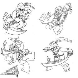 Coloring page: Ninjago (Cartoons) #23992 - Free Printable Coloring Pages