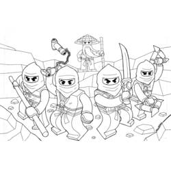 Coloring page: Ninjago (Cartoons) #24029 - Printable coloring pages