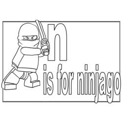 Coloring page: Ninjago (Cartoons) #24057 - Free Printable Coloring Pages