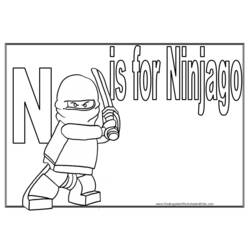 Coloring page: Ninjago (Cartoons) #24084 - Free Printable Coloring Pages