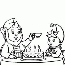 Coloring page: Noddy (Cartoons) #44567 - Free Printable Coloring Pages