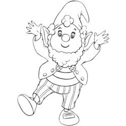 Coloring page: Noddy (Cartoons) #44569 - Free Printable Coloring Pages