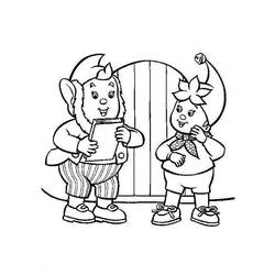 Coloring page: Noddy (Cartoons) #44576 - Free Printable Coloring Pages