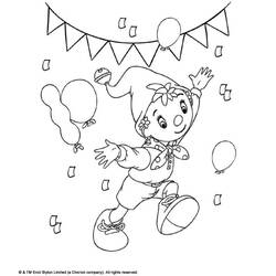 Coloring page: Noddy (Cartoons) #44593 - Printable coloring pages