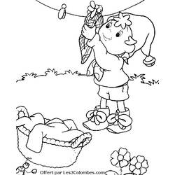 Coloring page: Noddy (Cartoons) #44595 - Free Printable Coloring Pages