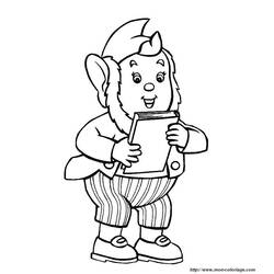 Coloring page: Noddy (Cartoons) #44617 - Free Printable Coloring Pages