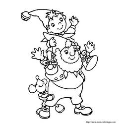 Coloring page: Noddy (Cartoons) #44676 - Free Printable Coloring Pages