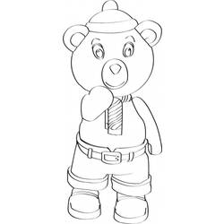Coloring page: Noddy (Cartoons) #44693 - Free Printable Coloring Pages