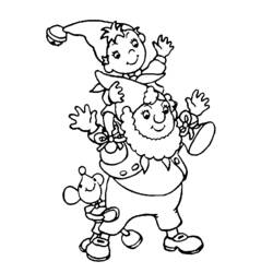 Coloring page: Noddy (Cartoons) #44707 - Free Printable Coloring Pages