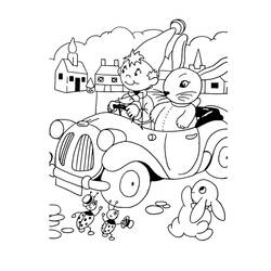 Coloring page: Noddy (Cartoons) #44715 - Printable coloring pages
